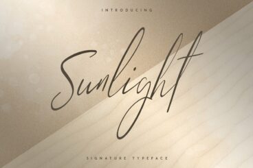 Sunlight - Signature Typeface Font