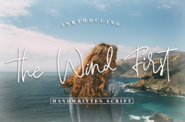 The Wind First font