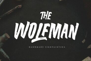 The Wolfman SignPainted