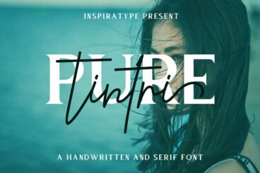 Tintri Pure - Script and Serif Font