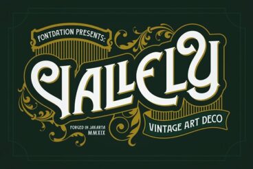Vallely | Vintage Font