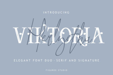 Viktoria // Elegant Font Duo