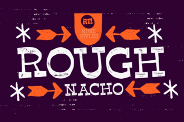 Nacho Rough Font