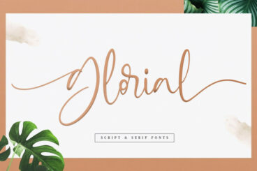 Glorial Font Duo | Script & Serif