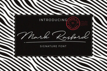 Mark Rasford Signature Font Script