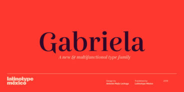 Gabriela Font Family