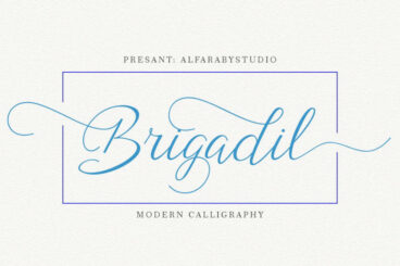 Brigadil Script Font