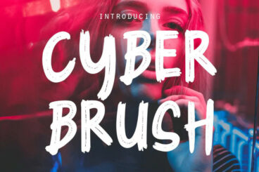 Cyber BrushOther Font