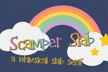 Scamper Slab Regular Font