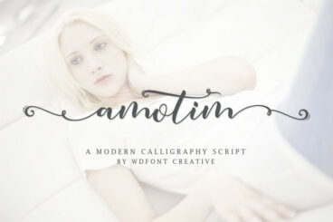 Amotim | New Calligraphy Script Font
