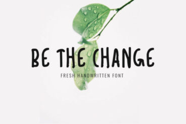 Be the Change Font