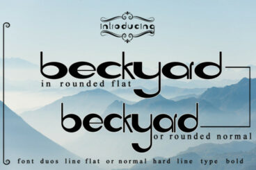 Beckyard Font