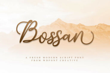Bossan Font
