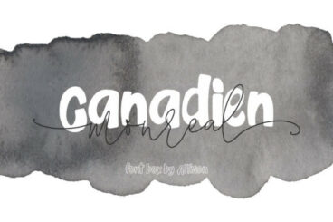 Canadien Monreal Font