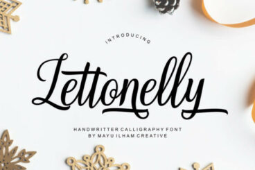 Lettonelly Font
