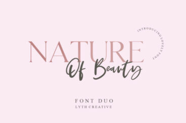 Nature of Beauty Duo font