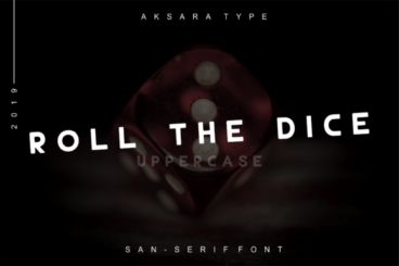Roll the Dice Font