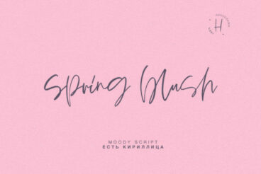 Spring Blush Font