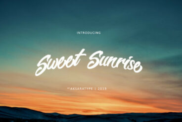 Sweet Sunrise Font