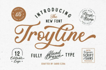 Troyline - Font