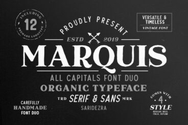 Marquis - Organic Font