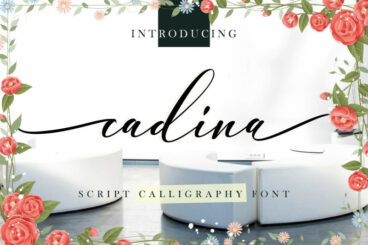 cadina script calligraphy