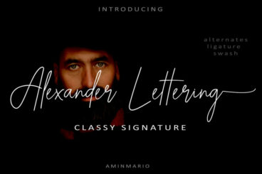 ALEXANDER LETTERING | Stay Classic