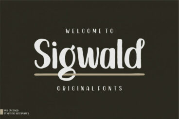 Sigwald - Handdrawn  Font