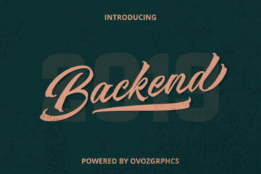 OFF BackEnd Fonts