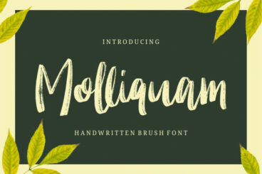 Molliquam - Handwritten Font