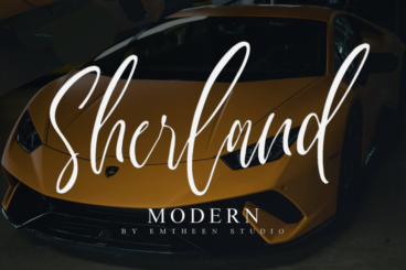 Sherland Modern Font