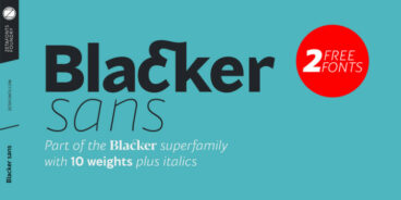 Blacker Sans Font Family