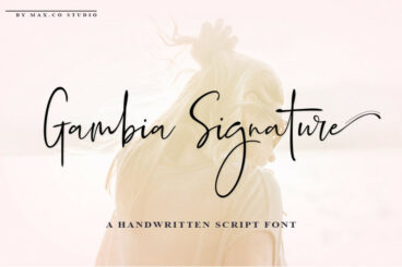 Gambia Signature Font Family