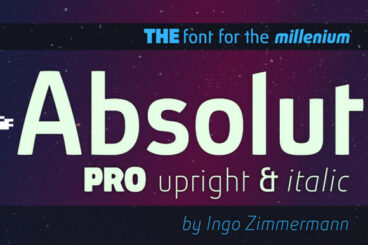Absolut Pro Upright & Italic font