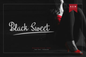 Black Sweet Font