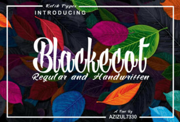 Blackecot Font