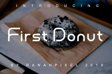 First Donut Font