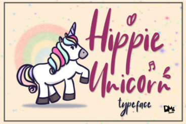 Hippie Unicorn Font