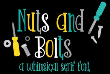 Nuts and Bolts Font