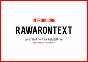 Rawarontext Font