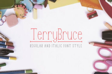 Terry Bruce font