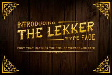 The Lekker Font
