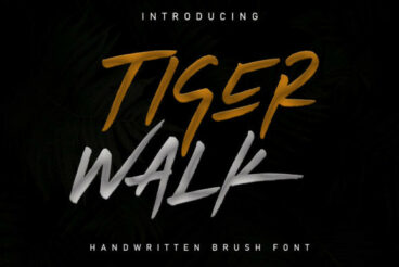 Tiger Walk Font