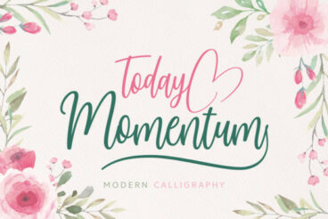 Today Momentum Font