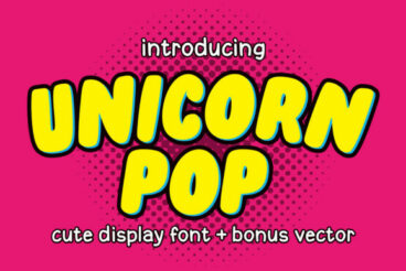 Unicorn Pop Font