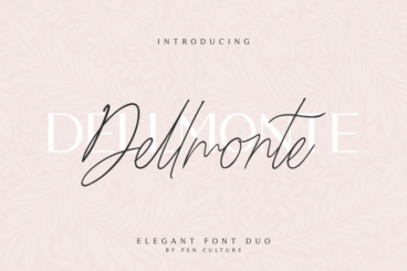 Dellmonte - Elegant Font Duo