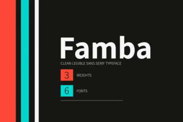 Famba Typeface Font