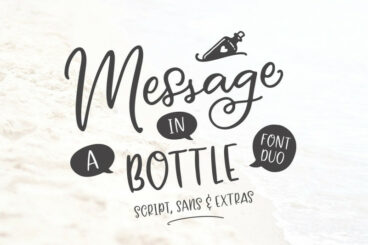 Message In A Bottle Font