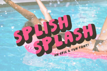 Splish Splash! | Playful Sans Serif