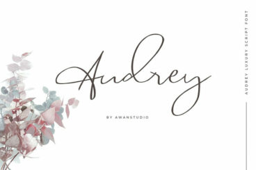 Audrey | Luxury Script Font